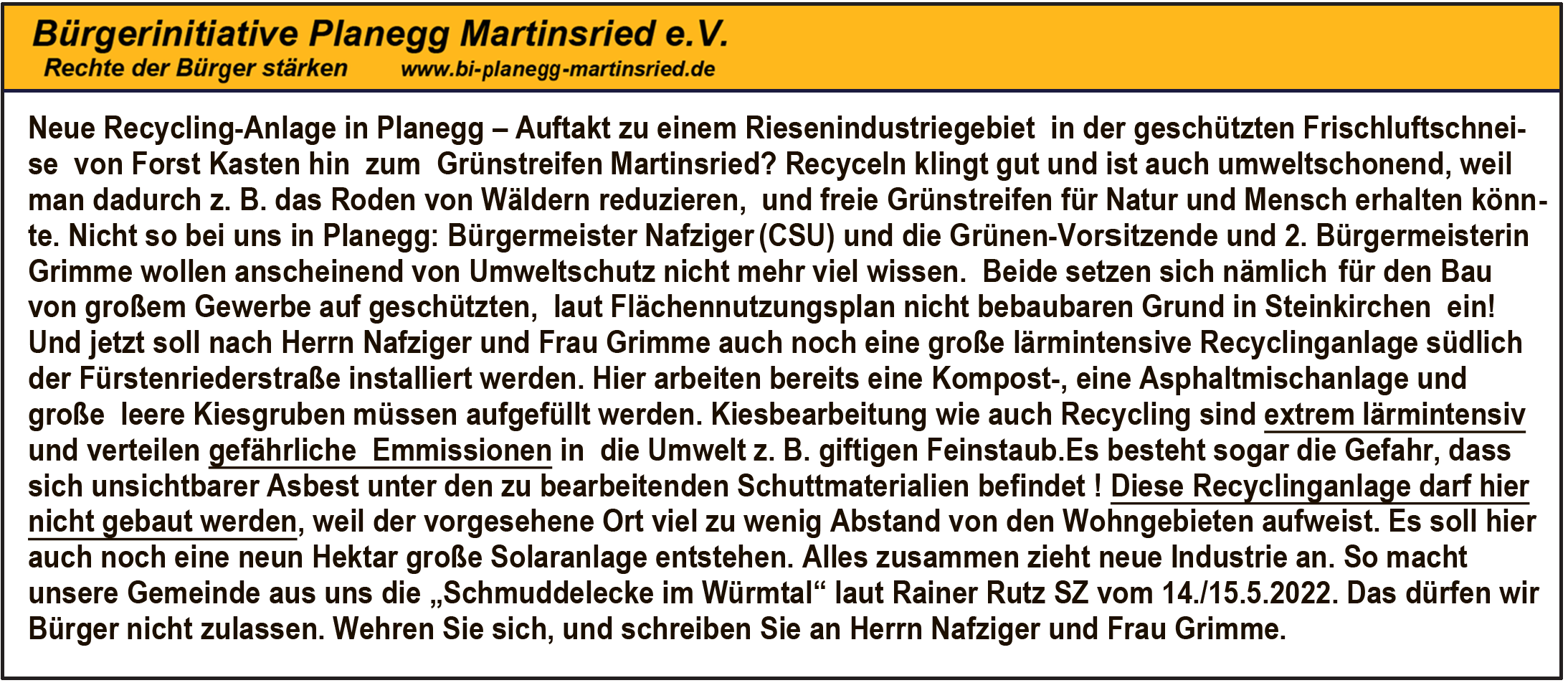 Parkraumbewirtschaftung für Martinsrieder?