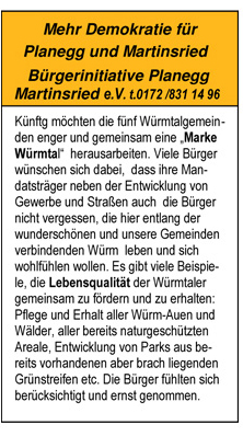 Marke Würmtal